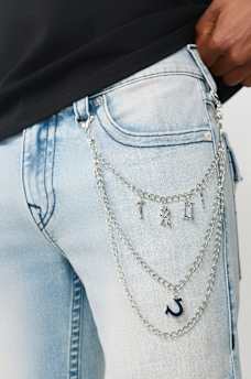 RICKY CHAIN FLAP STRAIGHT JEAN 34", image 2
