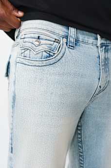 RICKY CHAIN FLAP STRAIGHT JEAN 34", image 6