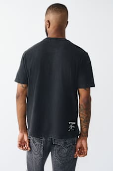 STUDDED LOGO HEAVYWEIGHT TEE, image 4