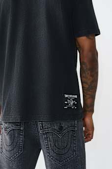 STUDDED LOGO HEAVYWEIGHT TEE, image 5