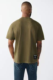 STUDDED LOGO HEAVYWEIGHT TEE, image 4