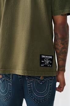 STUDDED LOGO HEAVYWEIGHT TEE, image 5