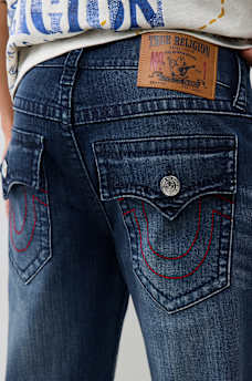 RICKY BIG T FLAP STRAIGHT JEAN 34"
