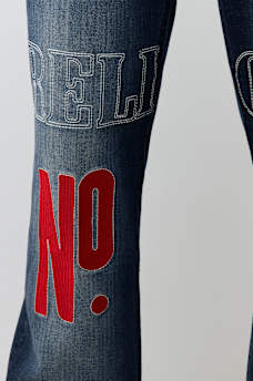 RICKY BIG T FLAP STRAIGHT JEAN 34"