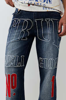 RICKY BIG T FLAP STRAIGHT JEAN 34"