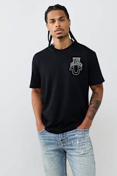 NO. 1 BUDDHA LOGO HEAVYWEIGHT TEE