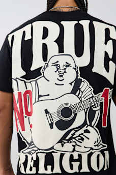 NO. 1 BUDDHA LOGO HEAVYWEIGHT TEE