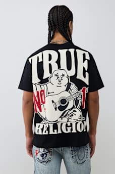 NO. 1 BUDDHA LOGO HEAVYWEIGHT TEE