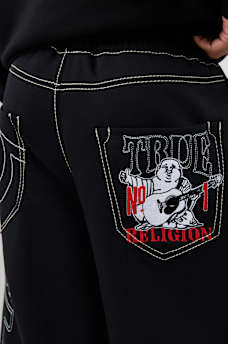 NO. 1 LOGO BIG T FLEECE SHORT