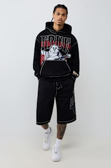 NO. 1 LOGO BIG T FLEECE SHORT