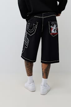 NO. 1 LOGO BIG T FLEECE SHORT