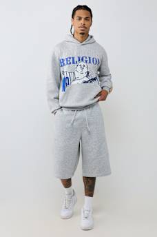 NO. 1 LOGO BIG T FLEECE SHORT
