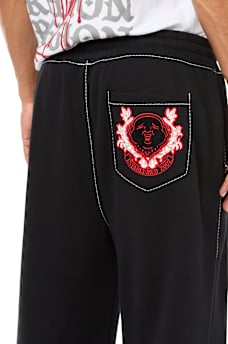 STENCIL LOGO BIG T BAGGY JOGGER