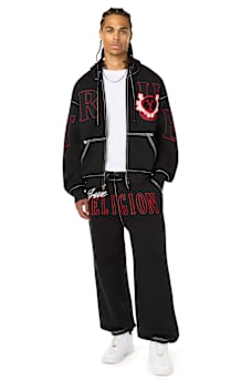 STENCIL LOGO BIG T BAGGY JOGGER