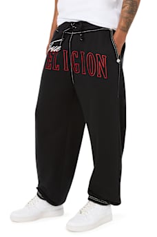 STENCIL LOGO BIG T BAGGY JOGGER