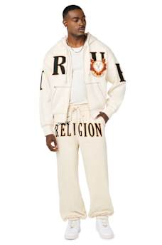 STENCIL LOGO BIG T BAGGY JOGGER