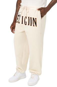 STENCIL LOGO BIG T BAGGY JOGGER