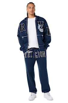 STENCIL LOGO BIG T BAGGY JOGGER