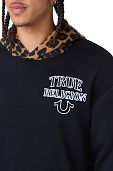 LEOPARD PRINT HOODIE