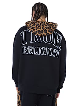 LEOPARD PRINT HOODIE