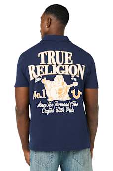 CROWN KNIT POLO SHIRT