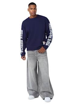 ARCHED LOGO BUDDHA SWEATER