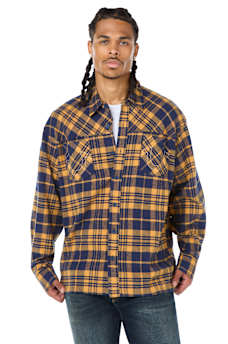 BUDDHA HEAD FLANNEL SHIRT