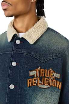 JIMMY OVERSIZED SHERPA JACKET