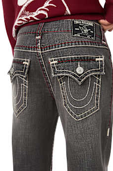 RICKY SUPER T FLAP STRAIGHT JEAN 34"