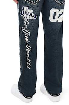 RICKY GRAPHIC SUPER T FLAP STRAIGHT JEAN 34" 