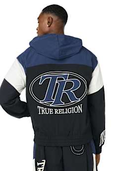 COLORBLOCK NYLON TRACK JACKET