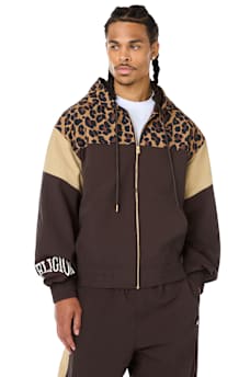 COLORBLOCK NYLON TRACK JACKET