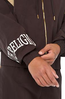 COLORBLOCK NYLON TRACK JACKET