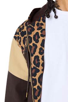 COLORBLOCK NYLON TRACK JACKET