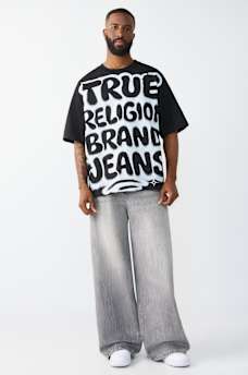 GRAFFITI LOGO HEAVYWEIGHT OVERSIZED TEE, image 5