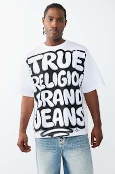 GRAFFITI LOGO HEAVYWEIGHT OVERSIZED TEE, image 2