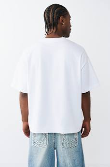 GRAFFITI LOGO HEAVYWEIGHT OVERSIZED TEE, image 4