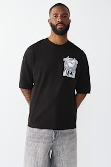 GLOBE LOGO HEAVYWEIGHT OVERSIZED TEE, image 3
