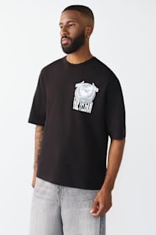 GLOBE LOGO HEAVYWEIGHT OVERSIZED TEE, image 4