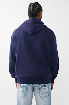 STACKED BOX SCRIPT HOODIE, image 4