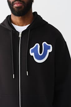 GRAFFITI LOGO ZIP HOODIE, image 4