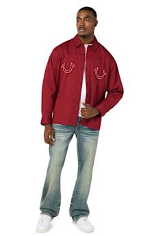 COTTON TWILL BUDDHA FACE LONG SLEEVE SHIRT