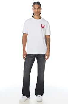 DRIPPY HORSESHOE TEE
