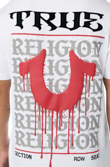 DRIPPY HORSESHOE TEE