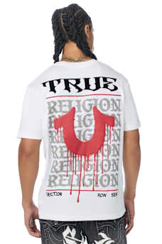 DRIPPY HORSESHOE TEE