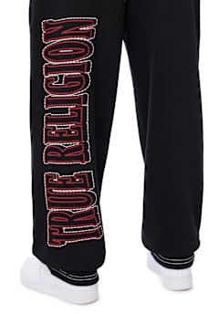 RIBBED BIG T BAGGY JOGGER
