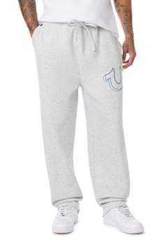 RIBBED BIG T BAGGY JOGGER