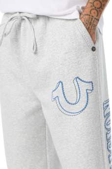 RIBBED BIG T BAGGY JOGGER