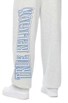 RIBBED BIG T BAGGY JOGGER