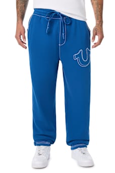RIBBED BIG T BAGGY JOGGER